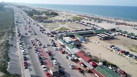 Semana Santa convierte playas tamaulipecas en escaparate de turismo masivo y