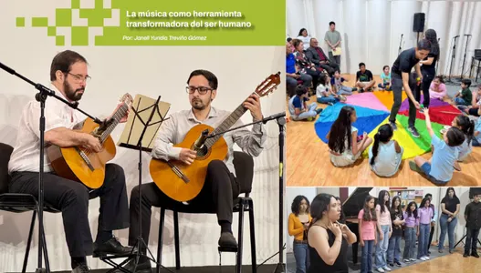 Reinsercion social con musica muestra una faceta humana de la seguridad