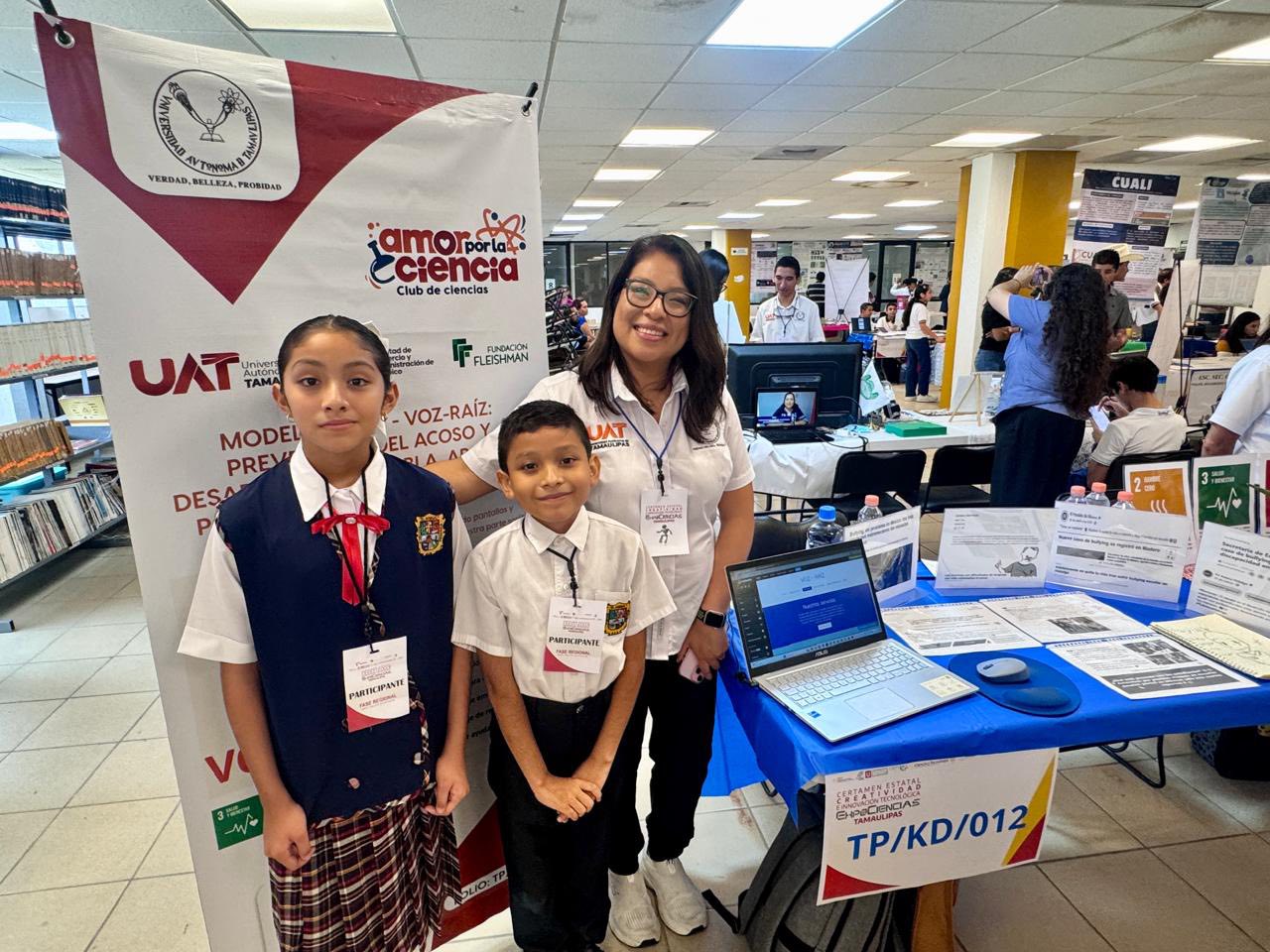 Club de Ciencias UAT impulsa proyectos ganadores en ExpoCiencias Tamaulipas