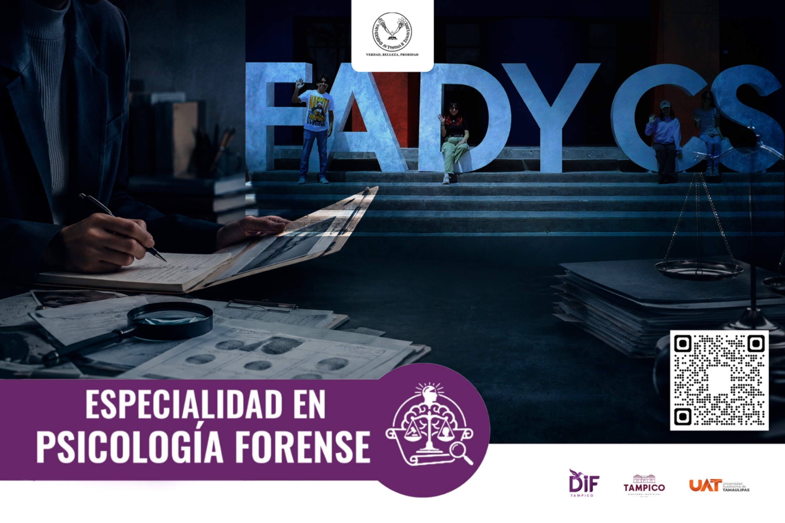 UAT abre opción de posgrado en Psicología Forense en Tampico
