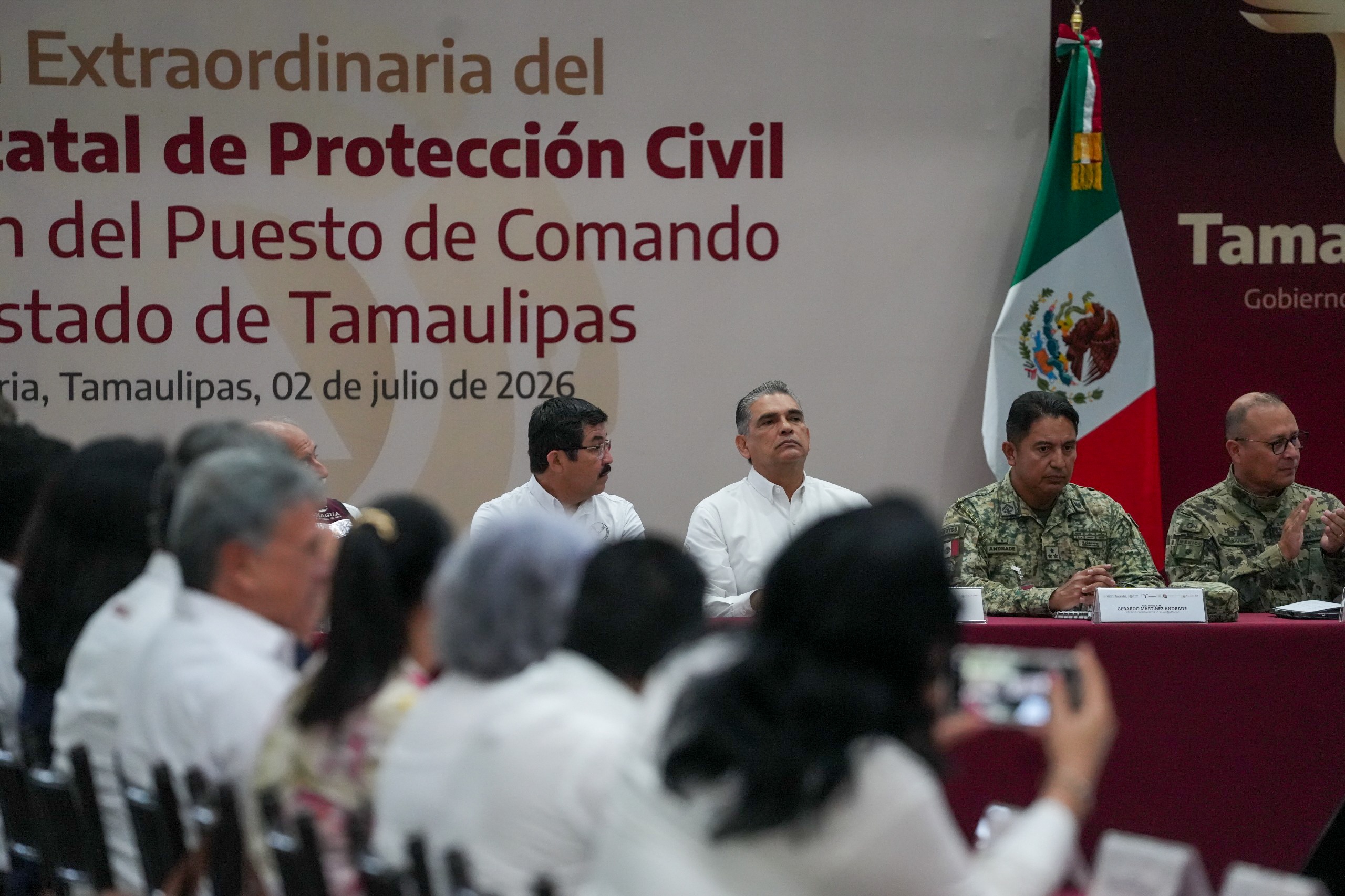 UAT participa en instalación del Puesto de Comando contra Ciclones