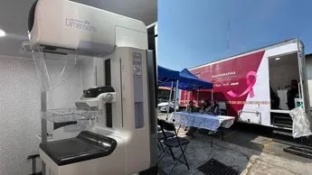 Unidades móviles acercan mastografías a mujeres del sur de Tamaulipas