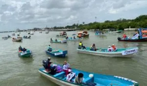 La Procesión Náutica del Carmen fortalece tradición y turismo en el sur de Tamaulipas
