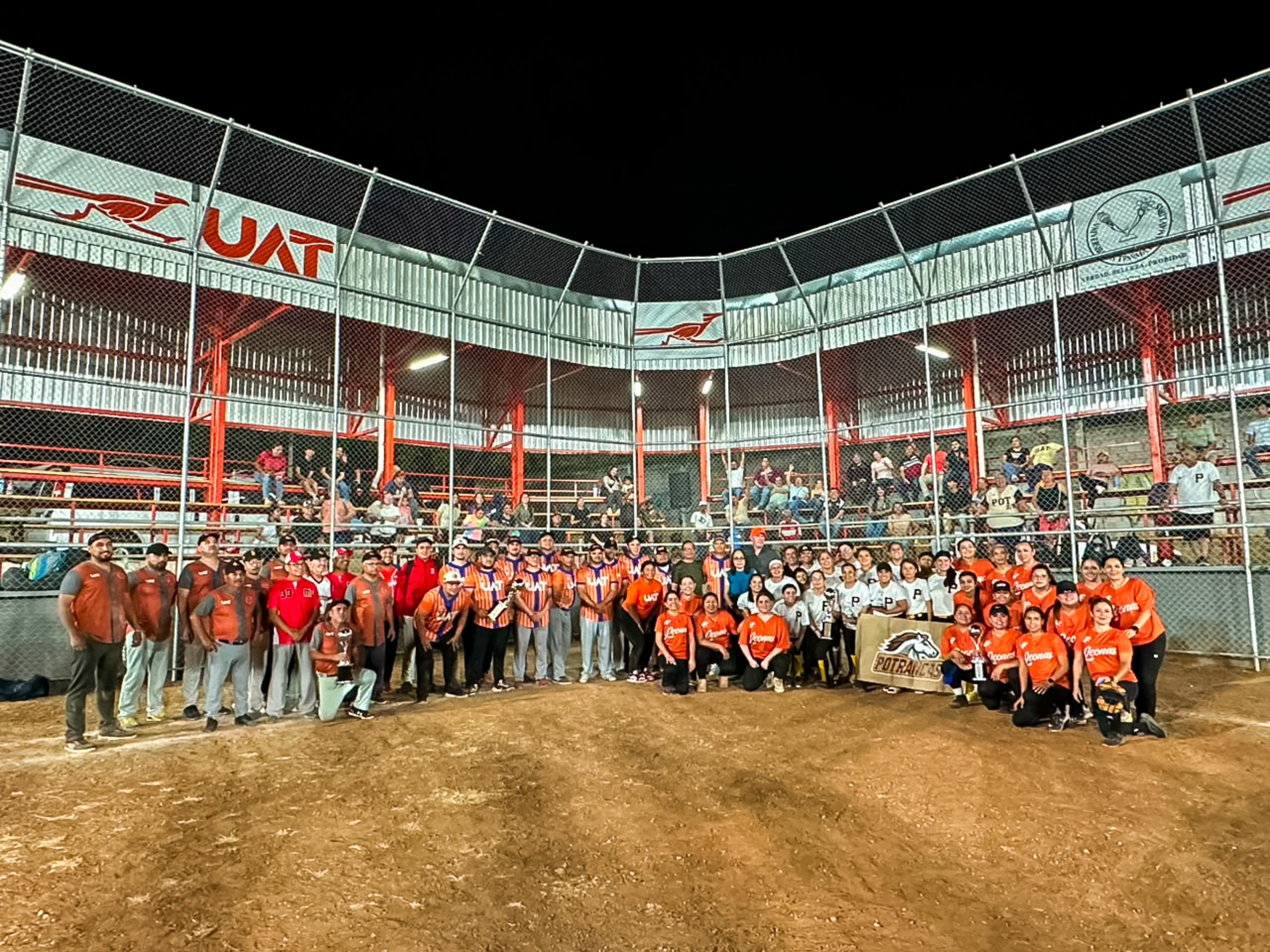UAT proyecta avances en deportes: Potrancas y Vinculación, campeones en Torneo de Softbol Funcionarios UAT