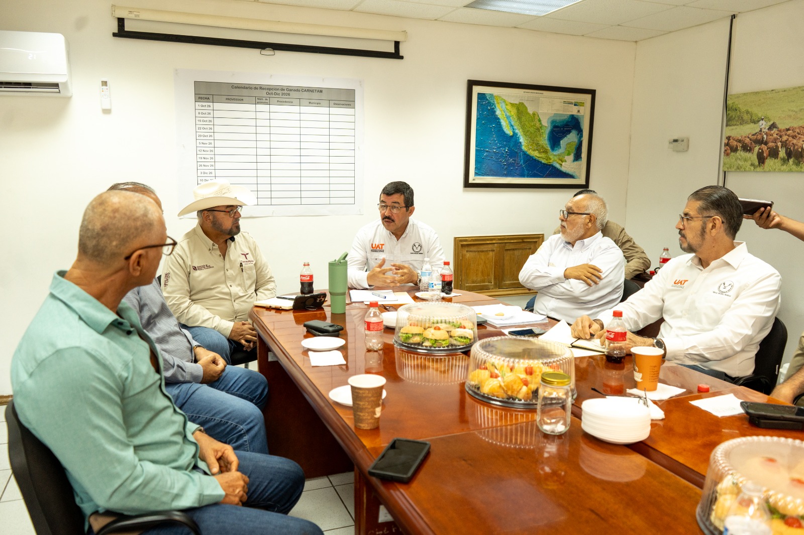 UAT, Gobierno del Estado y ganaderos avanzan en el proyecto Carne Tam