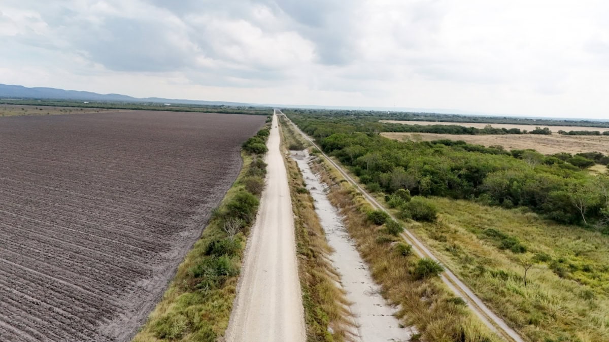 Tamaulipas fortalece infraestructura de riego para apoyar al sector agrícola