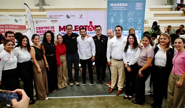 Ciudad Madero impulsa oportunidades laborales incluyentes mediante Empleotón 2026