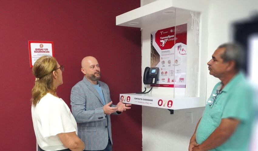 Acerca Gobierno de Tamaulipas comunicación y servicios digitales a Cruillas, Burgos y Méndez